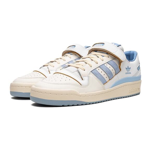 NWT Men\'s Adidas Baby Blue Forum 84 LG White Clear Sky Sneakers - Size 12.5